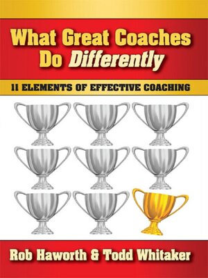 cover image of What Great Coaches Do Differently
